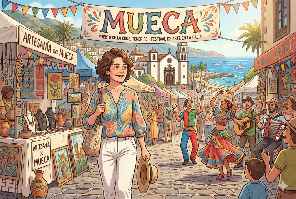 Ich bin zurück auf Teneriffa und MUECA, das Streetart-Festival, auch